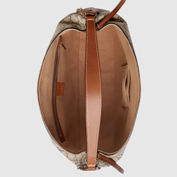 🎉SOLD‼️NWT Gucci GG Supreme Large Hobo - Picture 9 of 10